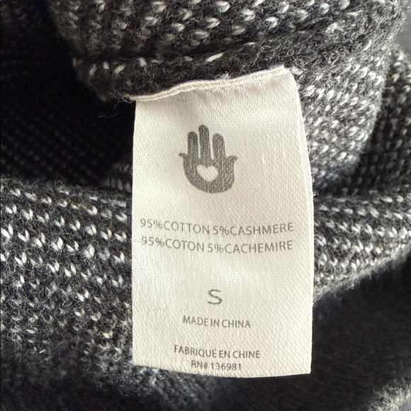 Spiritual Gangster, cotton/cashmere sweater size S - Picture 6 of 6